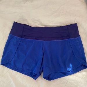 Lululemon Shorts Royal Blue Size 6